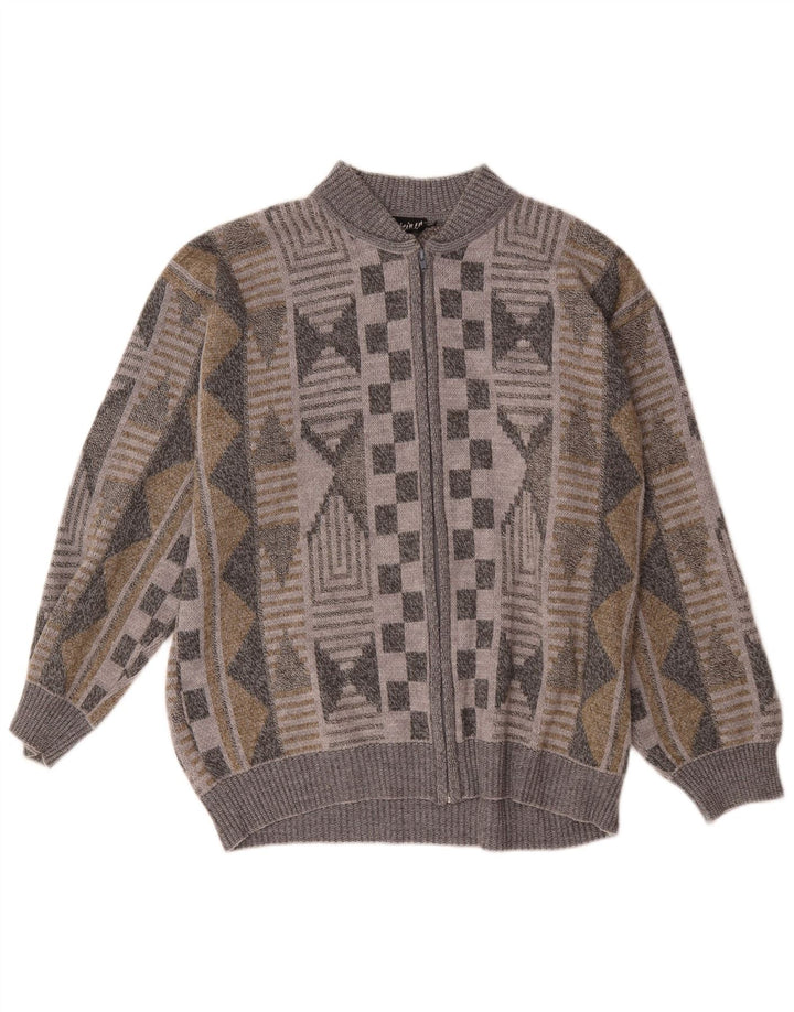 Steiner Cárdigan para Hombre XL Multicolor Geométrico