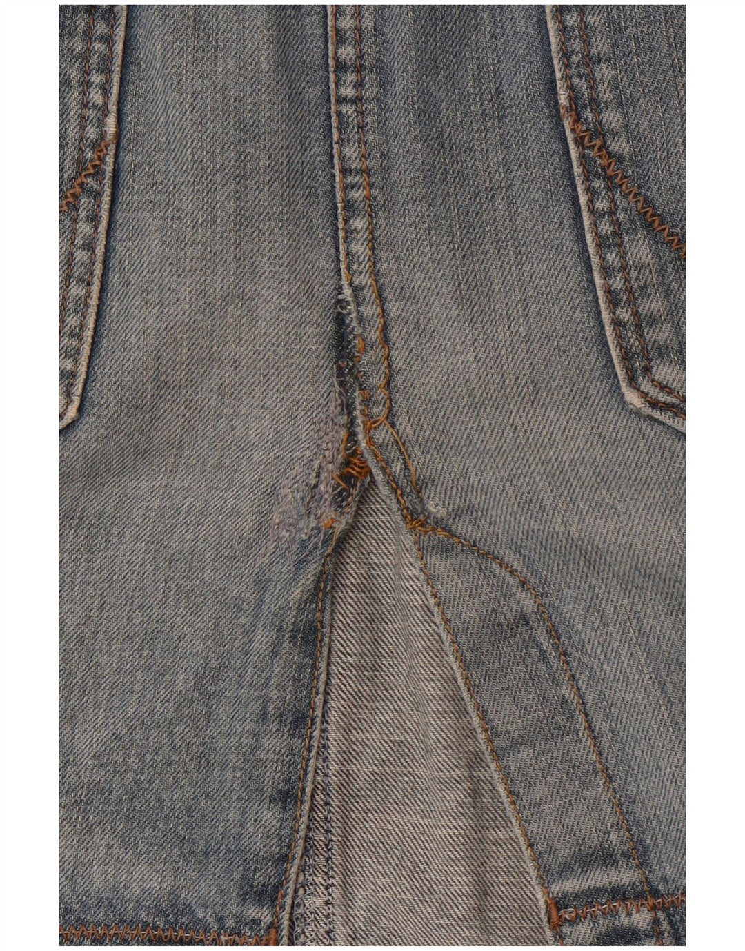 WRANGLER Falda cargo Zoe Denim para mujer W33 Algodón azul grande