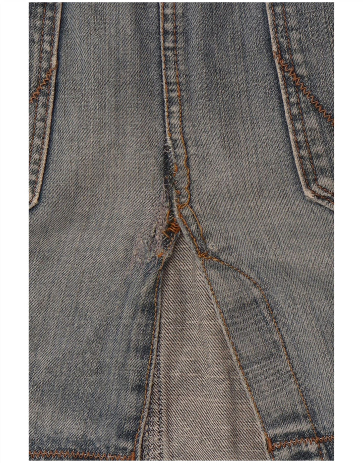WRANGLER Falda cargo Zoe Denim para mujer W33 Algodón azul grande