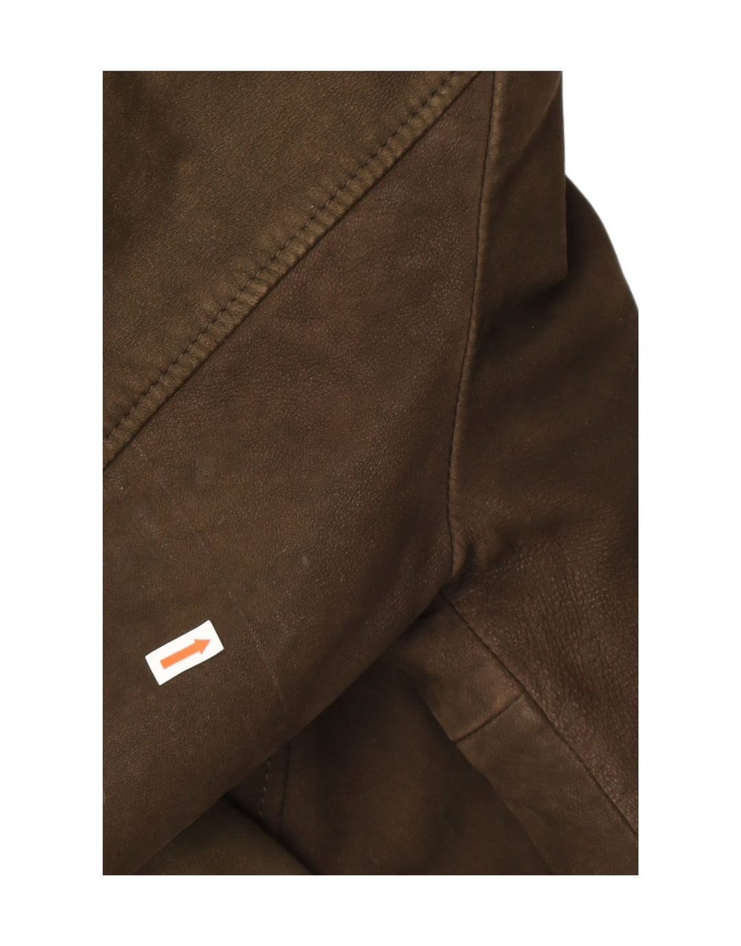 Scotch & Soda Chaqueta de ante para hombre Reino Unido 40 Grande Cuero caqui