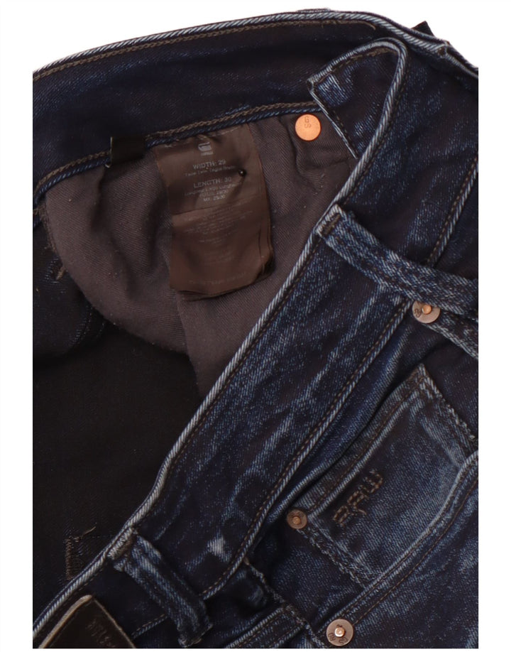 Vaqueros G-STAR Mujer 3301 Slim W29 L30 Algodón Azul Marino