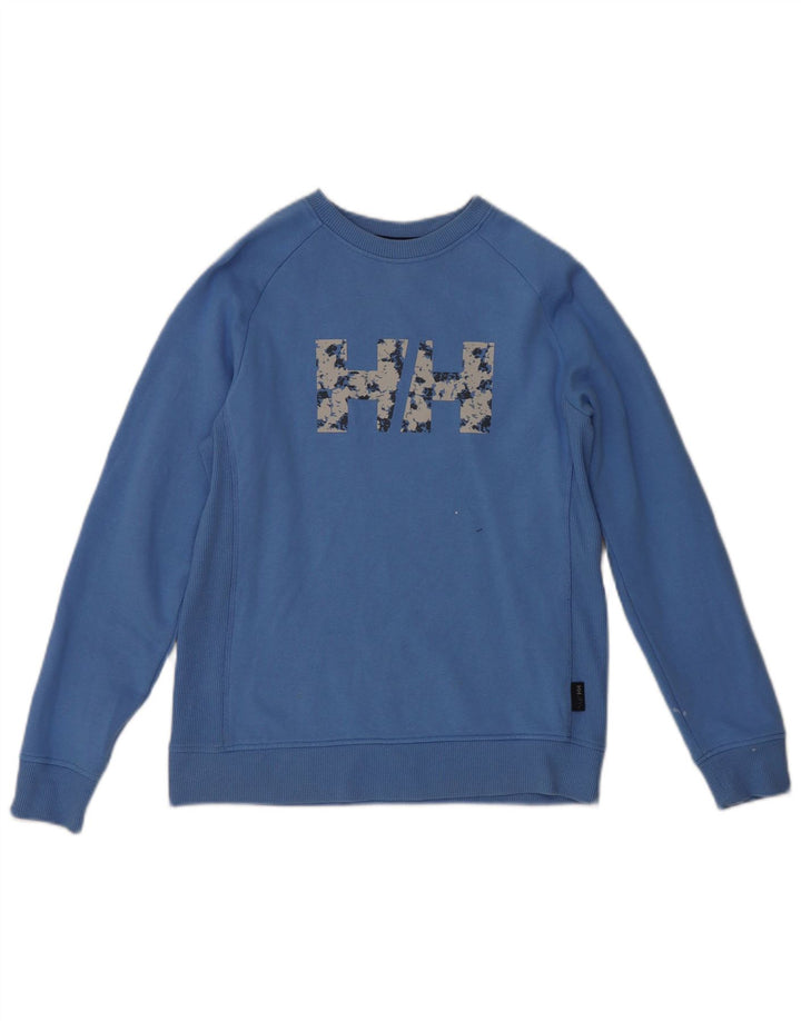 Helly Hansen - Sudadera gráfica para mujer (talla 40), color azul