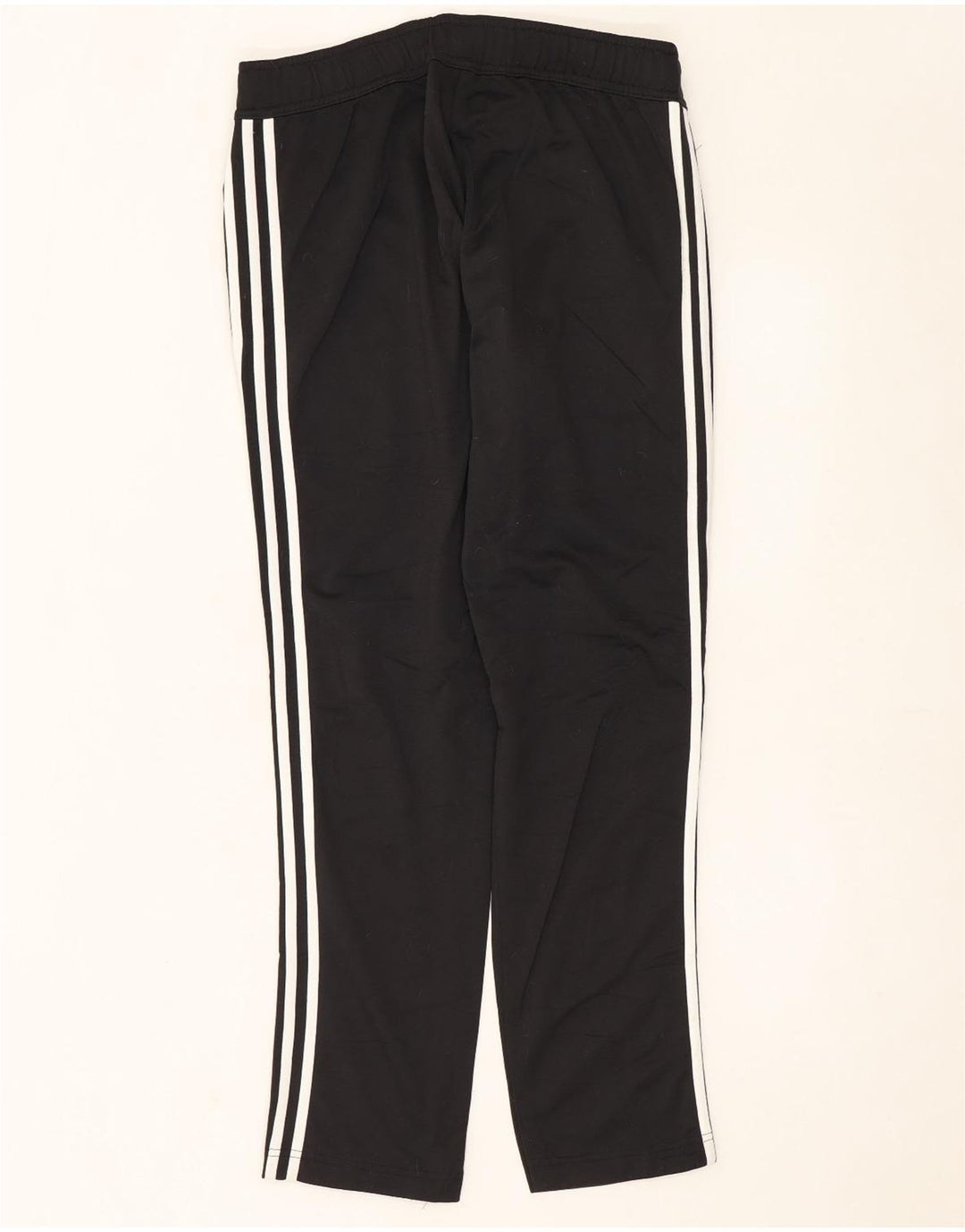 Adidas Pantalones de Chándal para Mujer UK 12/14 Mediano Negro Poliéster