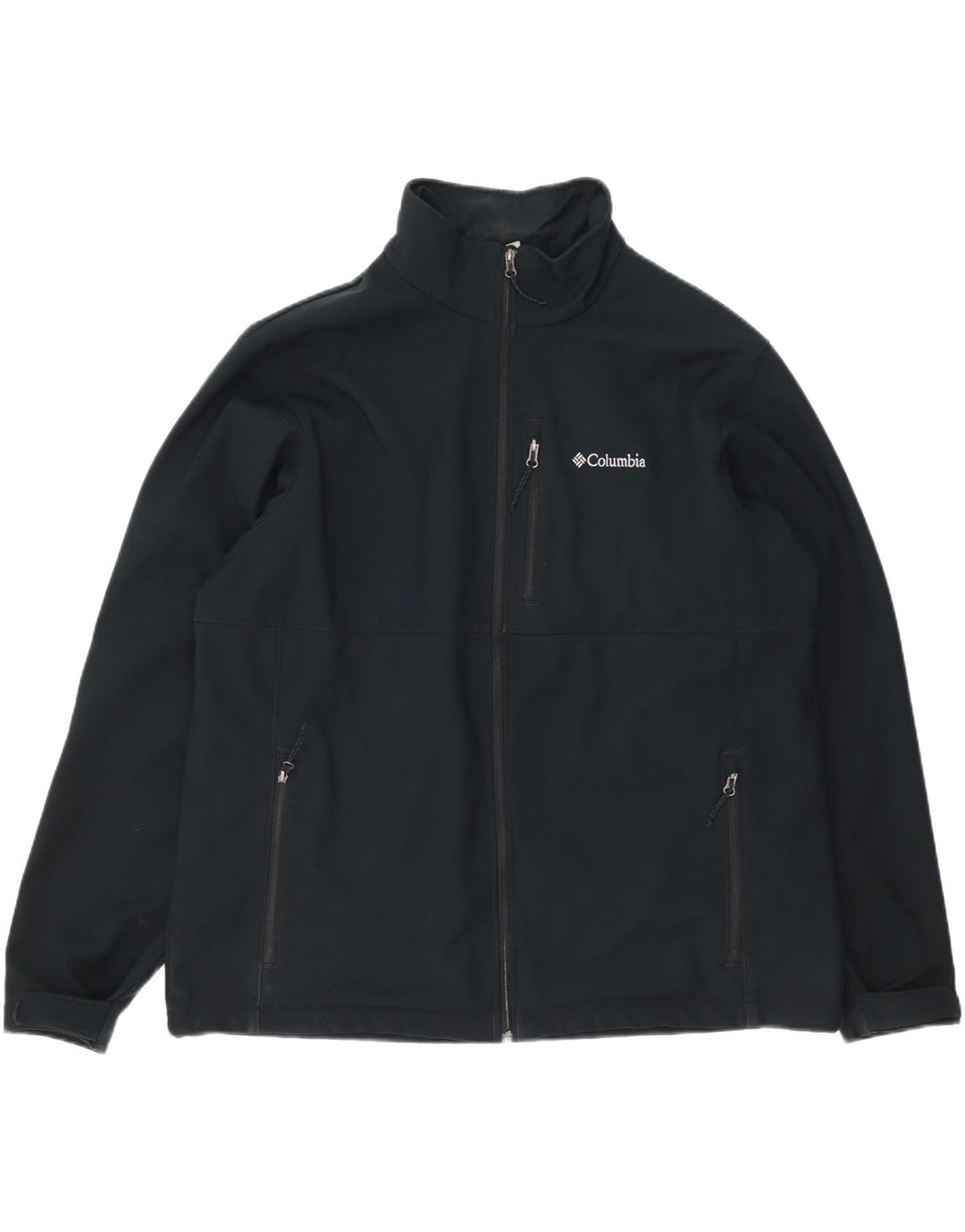 Chaqueta cortavientos para hombre COLUMBIA UK 44 2XL Azul marino Poliéster