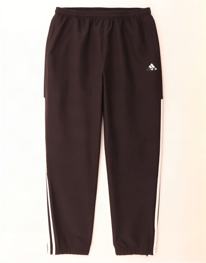 Adidas Pantalones de chándal para hombre Joggers 2XL Negro Poliéster