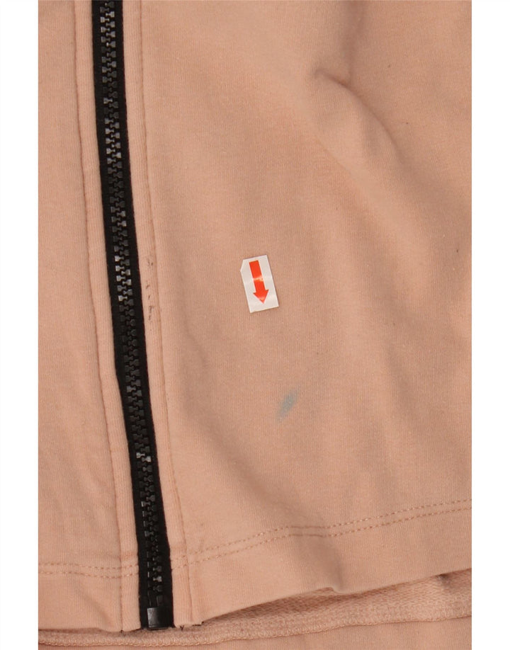 CHAMPION Suéter con capucha y cremallera gráfica para mujer UK 18 XL Rosa