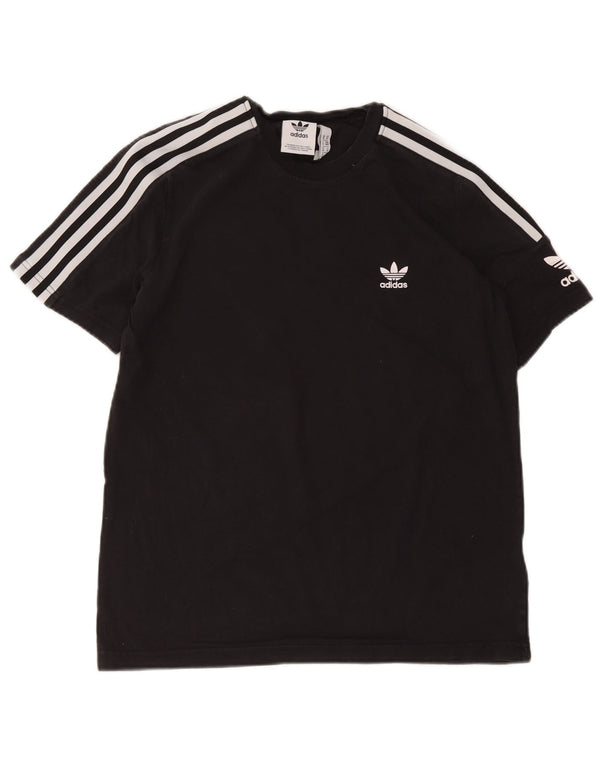 Camiseta Adidas Hombre Top Medium Negro Algodón