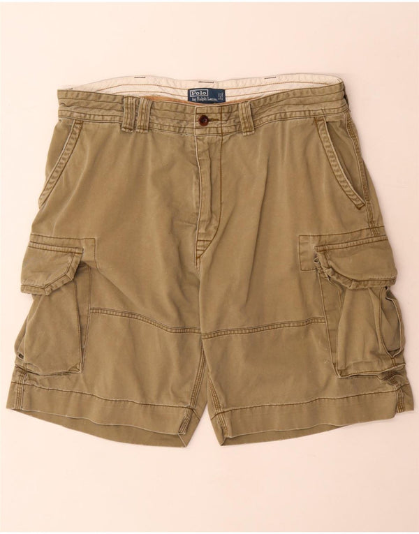 Polo Ralph Lauren Pantalones cortos cargo para hombre W38 XL Algodón caqui