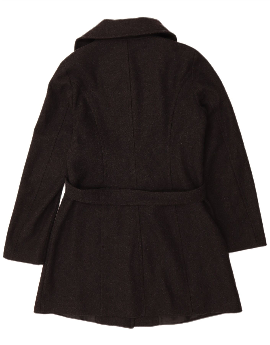 Abrigo BENETTON para mujer IT 46 Lana gris grande