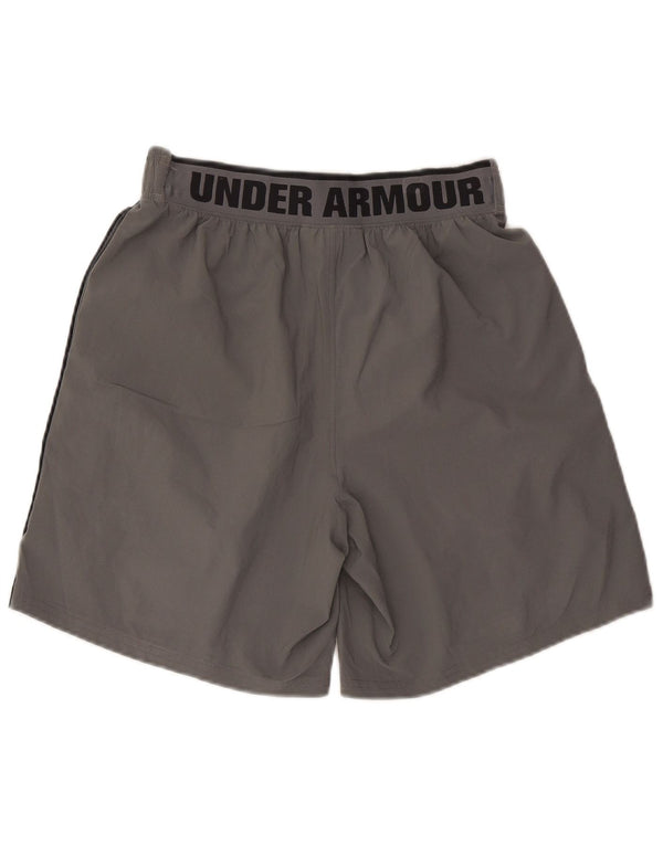 Under Armour Hombre Pantalones Cortos Deportivos Gráficos Gris Medio