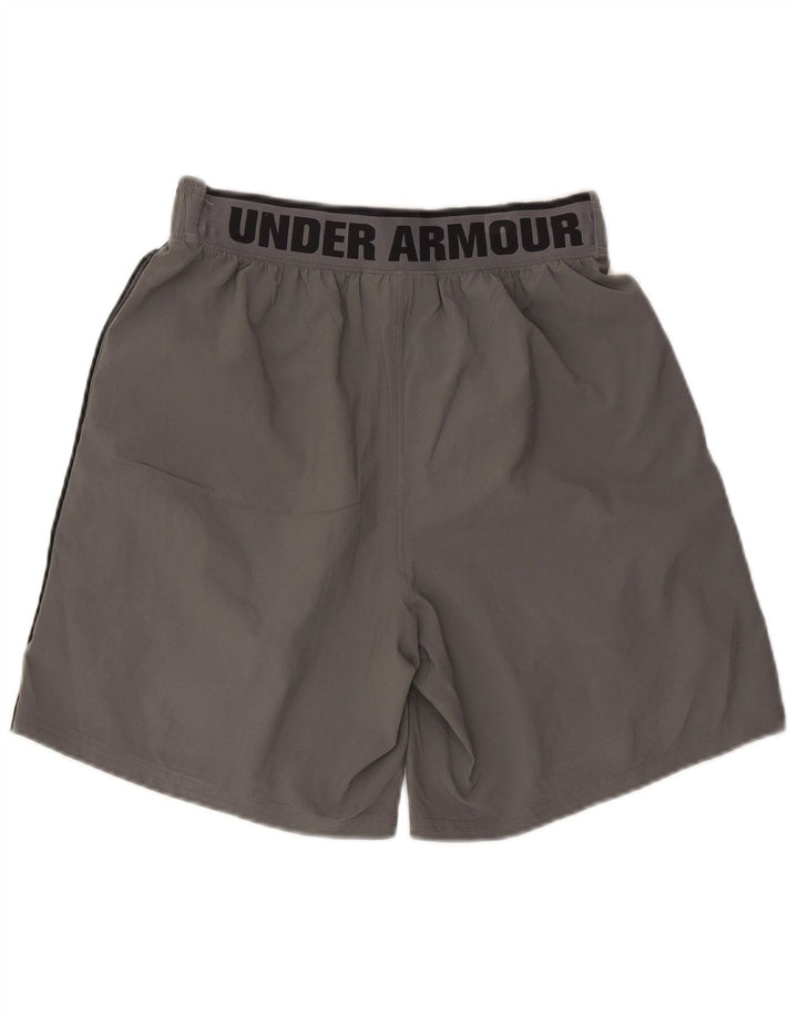 Under Armour Hombre Pantalones Cortos Deportivos Gráficos Gris Medio