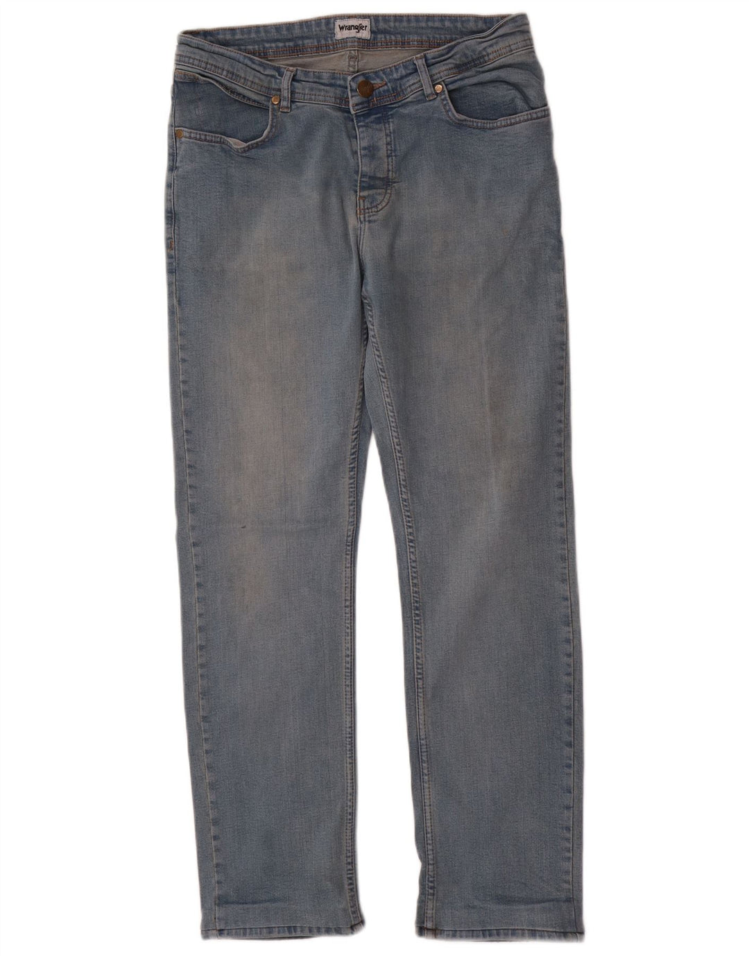Wrangler Vaqueros rectos para hombre W34 L31 Algodón azul