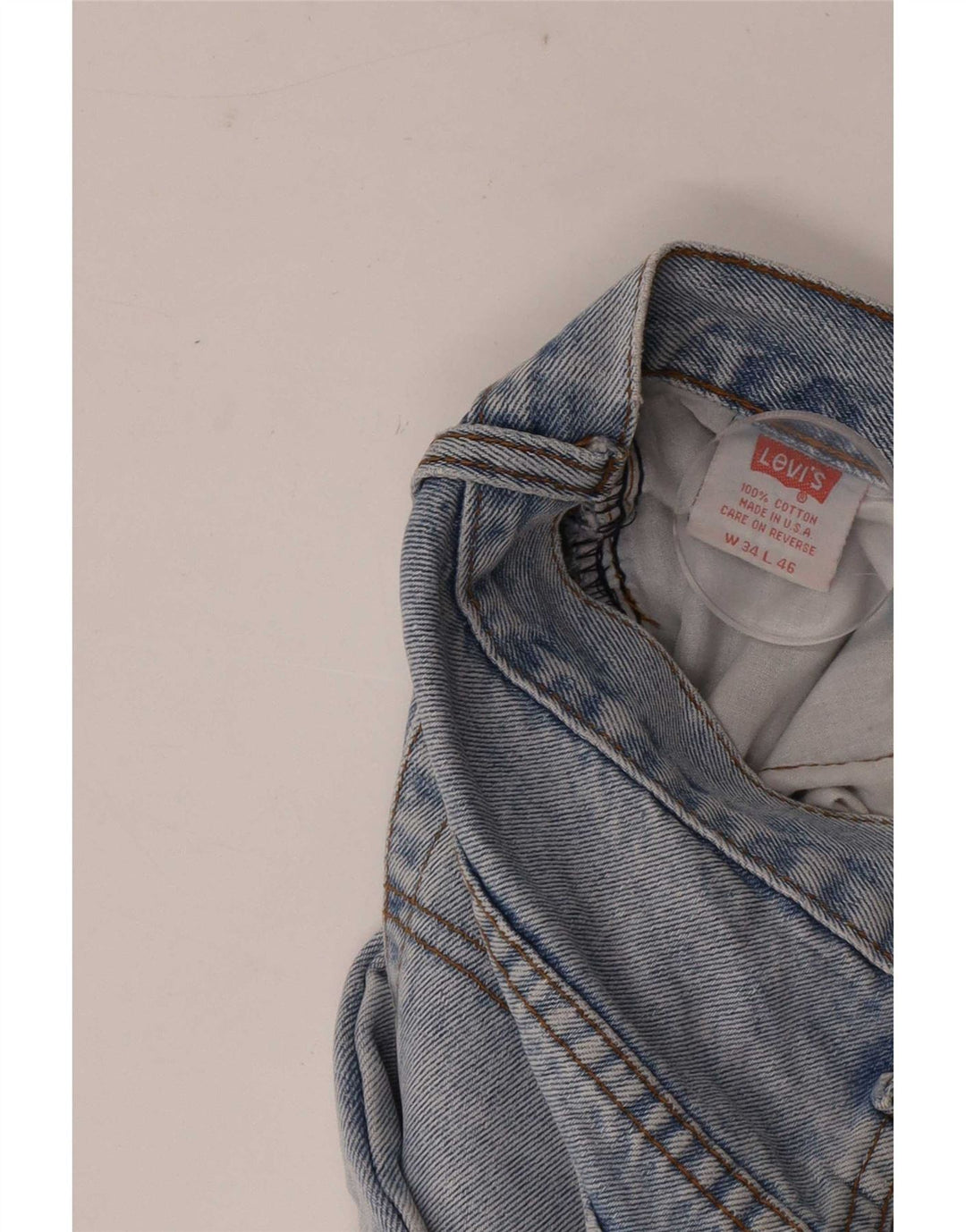 Levi's Vaqueros cónicos para hombre W34 L28 Algodón azul