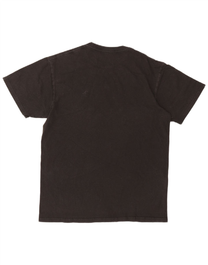 Hard Rock Cafe Mens Barcelona Graphic Camiseta Top Medio Algodón Negro