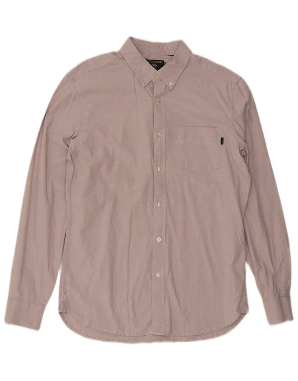 Dockers Camisa Slim De Algodón Rosa Medio Hombre