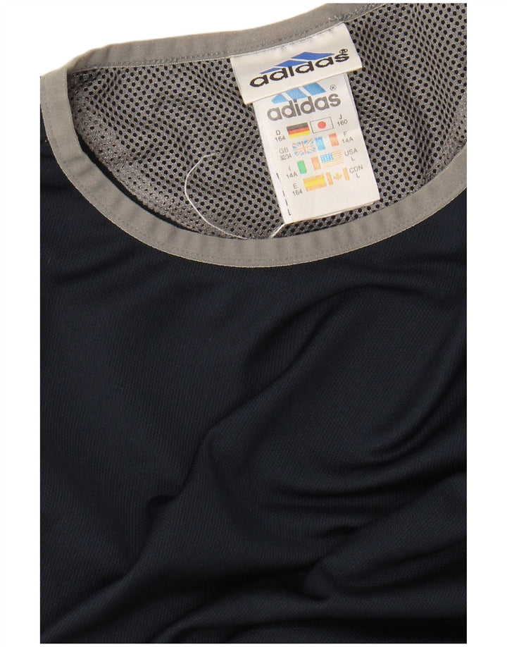 Camiseta ADIDAS Niño Top 13-14 Años Azul Marino Poliéster