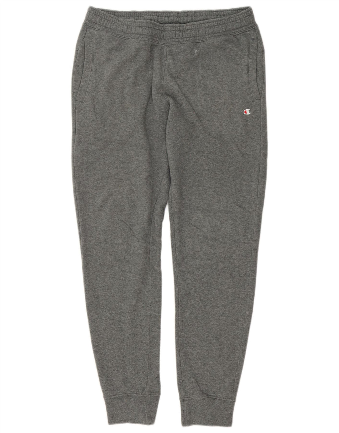 Champion Pantalones De Chándal Joggers De Algodón Gris Medio