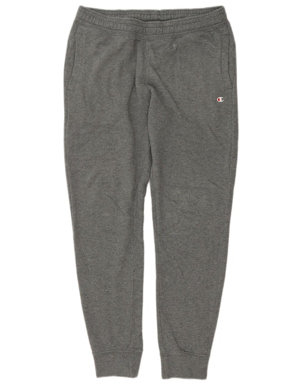 Champion Pantalones De Chándal Joggers De Algodón Gris Medio