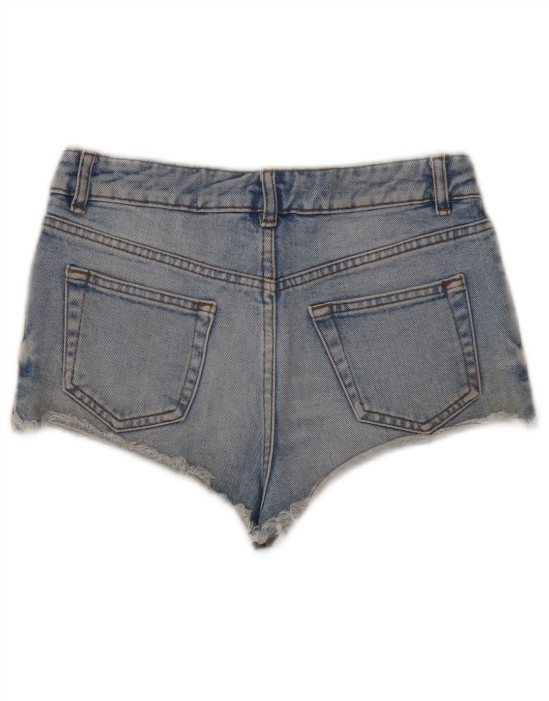 Shorts Vaqueros Mujer Topshop W26 Small Azul Algodón
