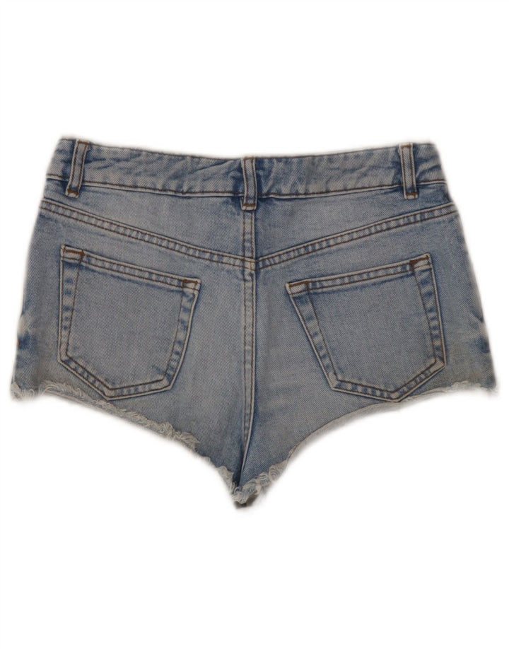 Shorts Vaqueros Mujer Topshop W26 Small Azul Algodón