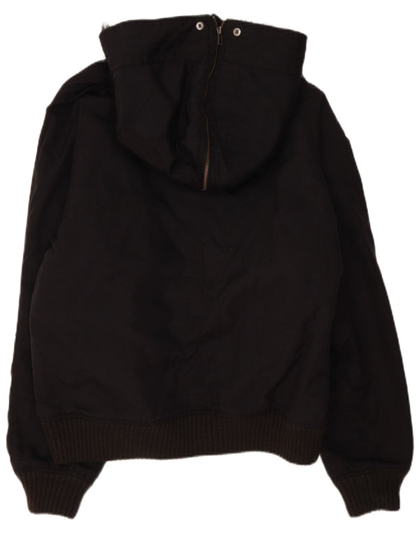 Woolrich Chaqueta bomber con capucha para hombre UK 42 XL Negro
