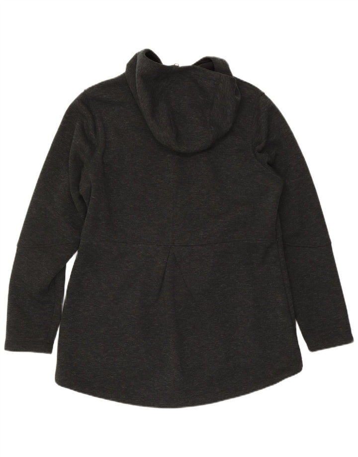 The North Face Sudadera con capucha y cremallera para mujer UK 46 Poliéster gris grande