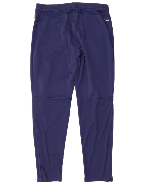 Adidas Mujer Climacool Chándal Pantalones UK 20/22 XL Azul Marino Poliéster