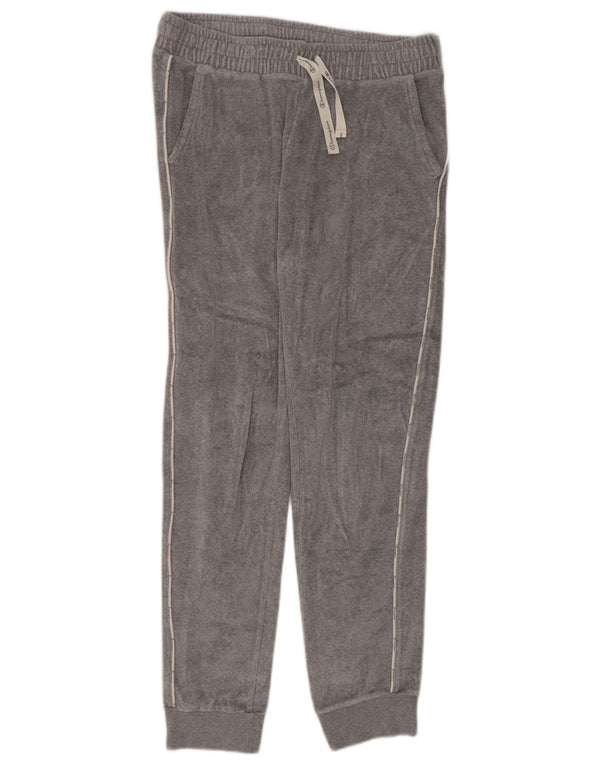 Champion Pantalones de Chándal de Velour para Mujer Joggers UK 40 XL Gris