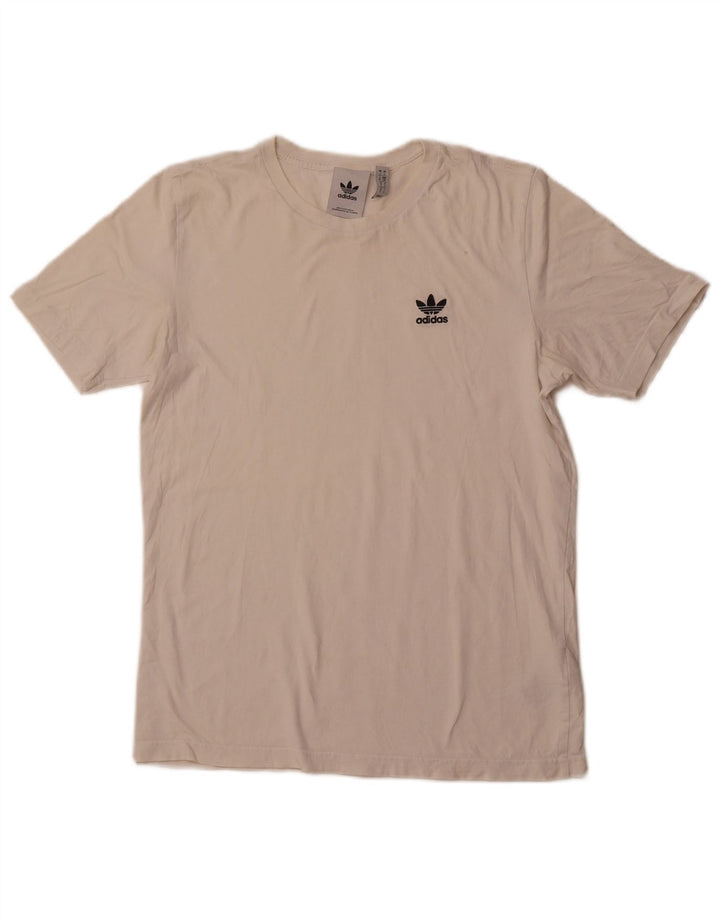 ADIDAS Camiseta para hombre Top Small Off White Cotton