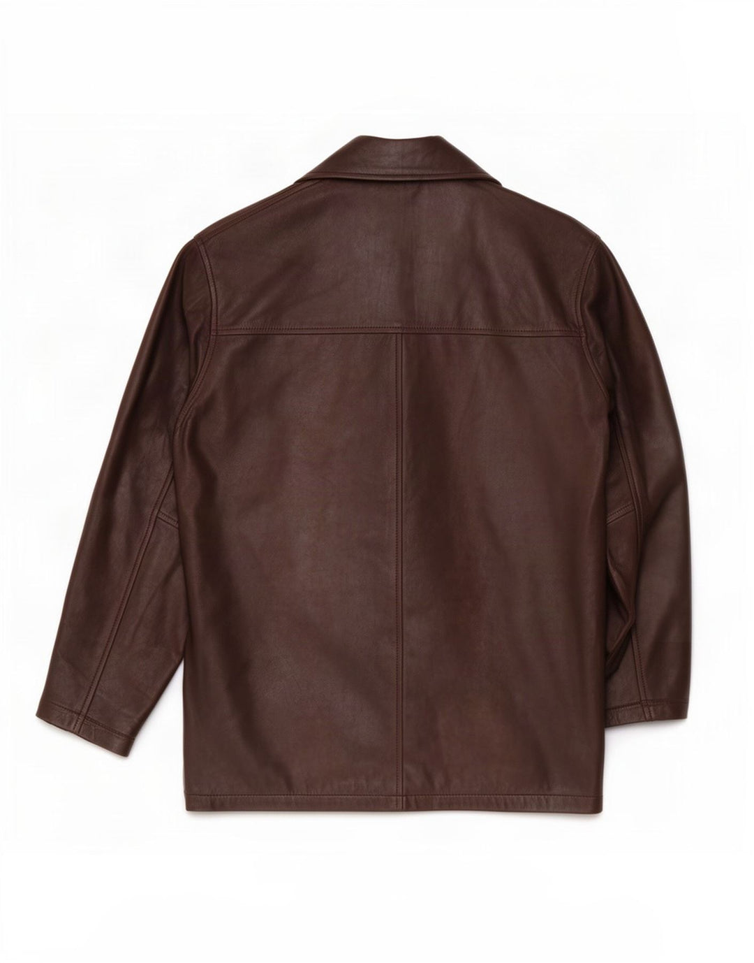 Vintage Mens Leather Jacket UK 42 XL Brown