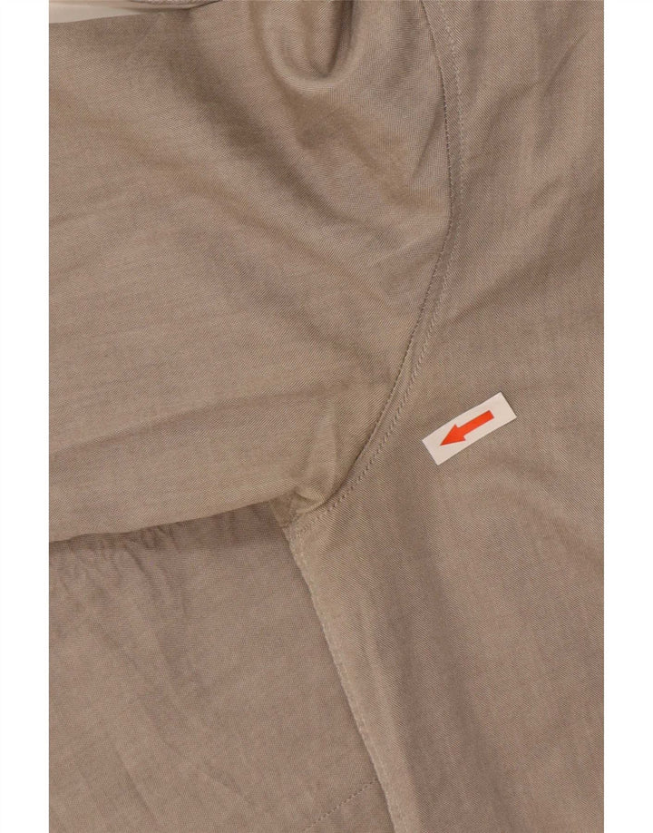 Camisa Hugo Boss Hombre Small Gris Algodón