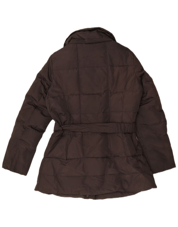 Zara Mujer Chaqueta Acolchada ES 40 XL Poliéster Negro