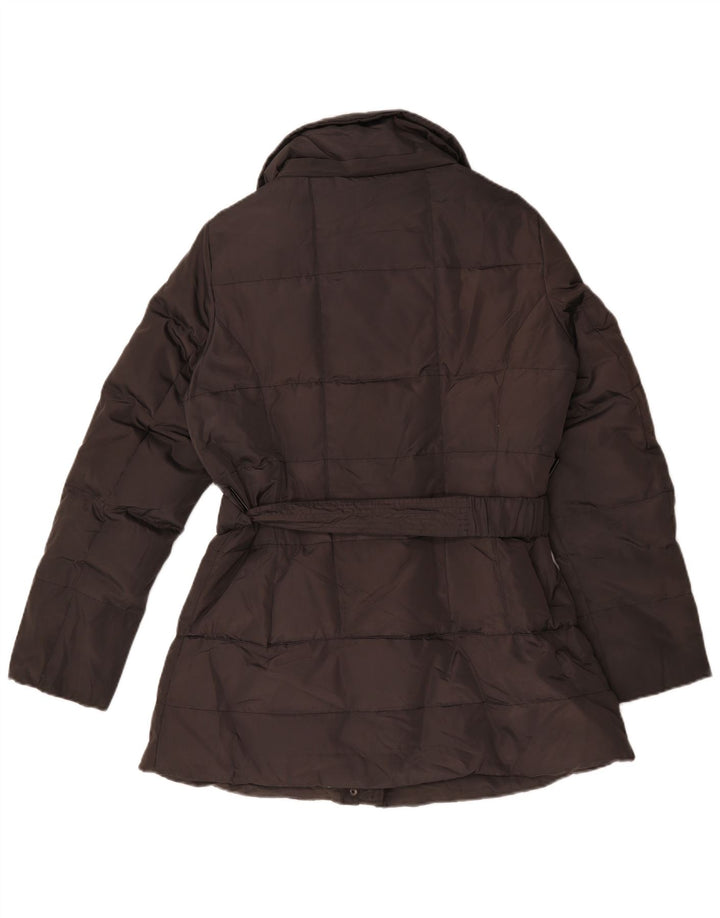 Zara Mujer Chaqueta Acolchada ES 40 XL Poliéster Negro