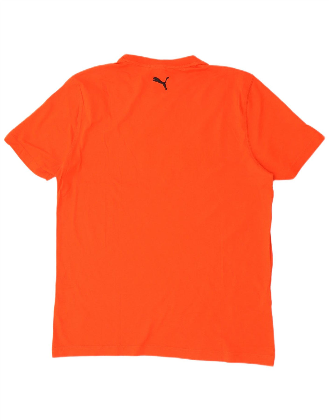 Puma - Camiseta gráfica para hombre, talla grande, algodón naranja
