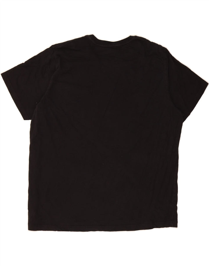 EDDIE BAUER Mens T-Shirt Top 3XL Black Cotton Vintage Eddie Bauer and Second-Hand Eddie Bauer from Messina Hembry 