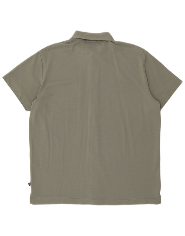 Camisa Marlboro Classics Hombre Manga Corta XL Caqui Tactel