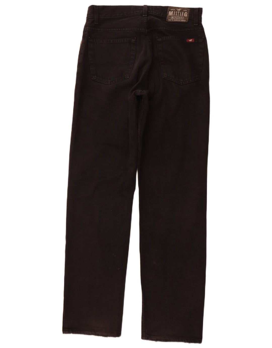 MUSTANG Vaqueros rectos Oregon para hombre W31 L32 Algodón negro