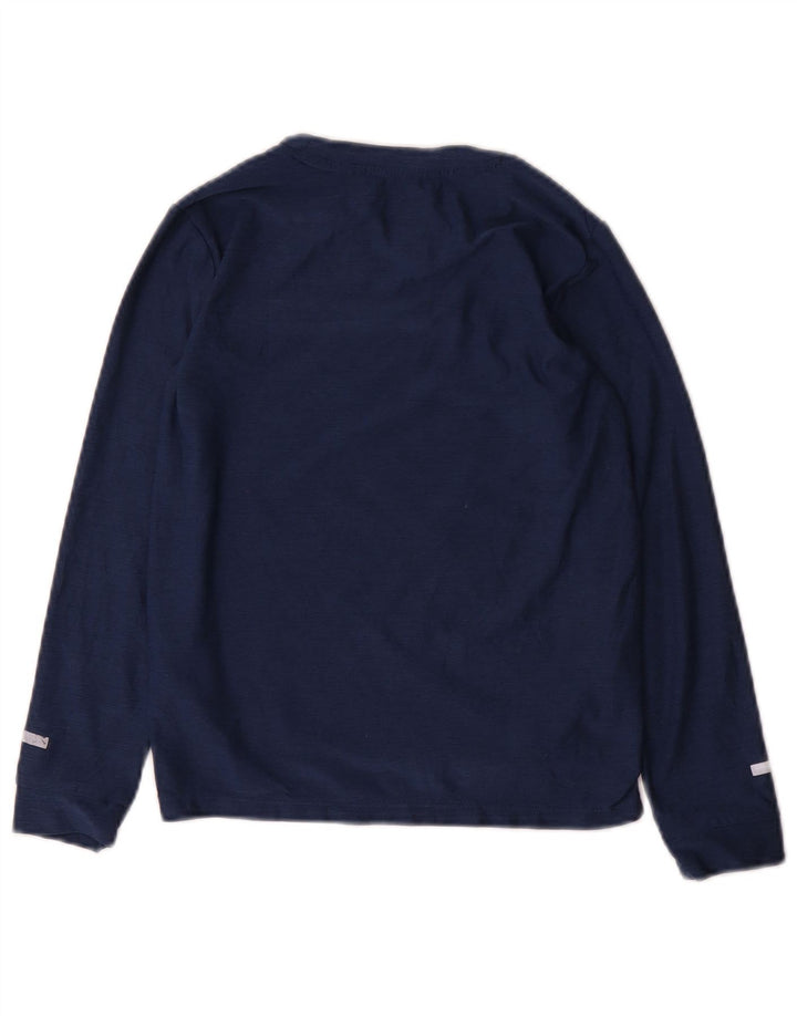 Russell Athletic Boys Dri-Power Top manga larga 6-7 años pequeño azul marino