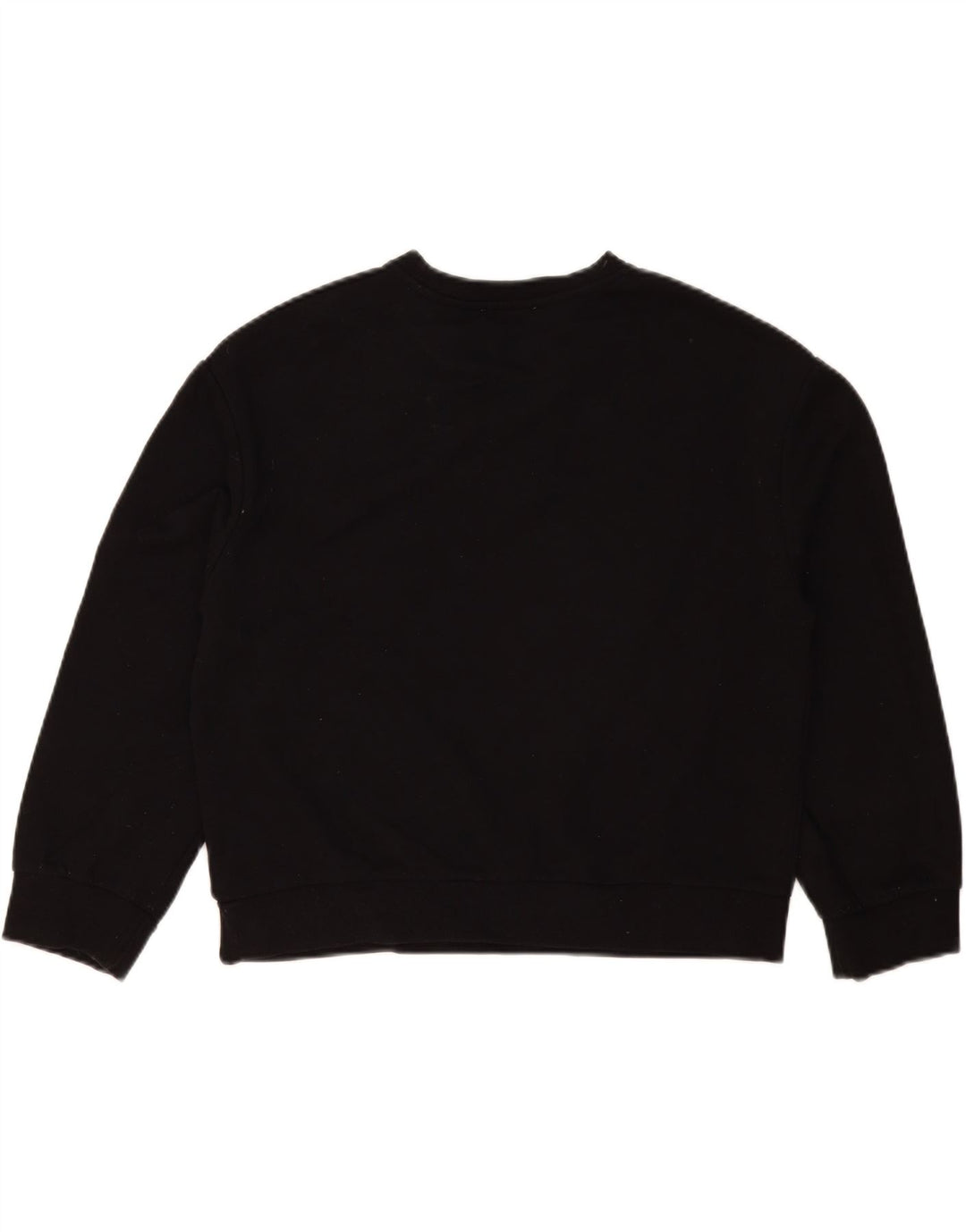 Zara Mujer Sudadera Oversize Jersey UK 10 Small Negro