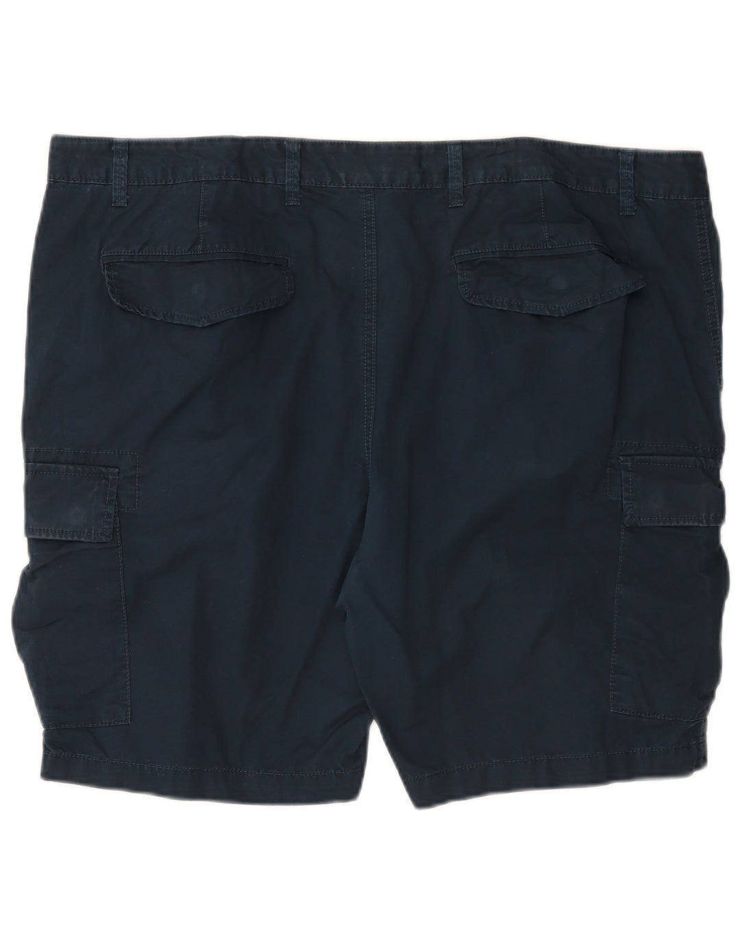 Marks & Spencer Pantalones cortos cargo para hombre W44 2XL Algodón azul marino