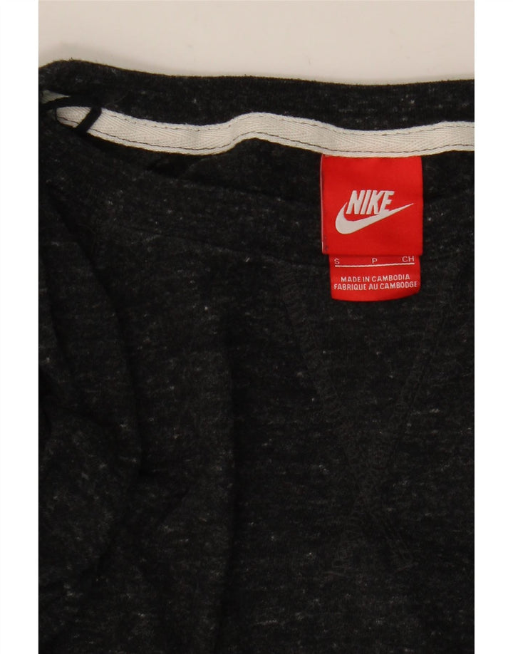 NIKE Sudadera gráfica para mujer, talla 10, talla pequeña, color negro