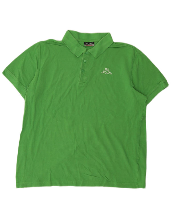 Kappa Polo Hombre 2XL Algodón Verde