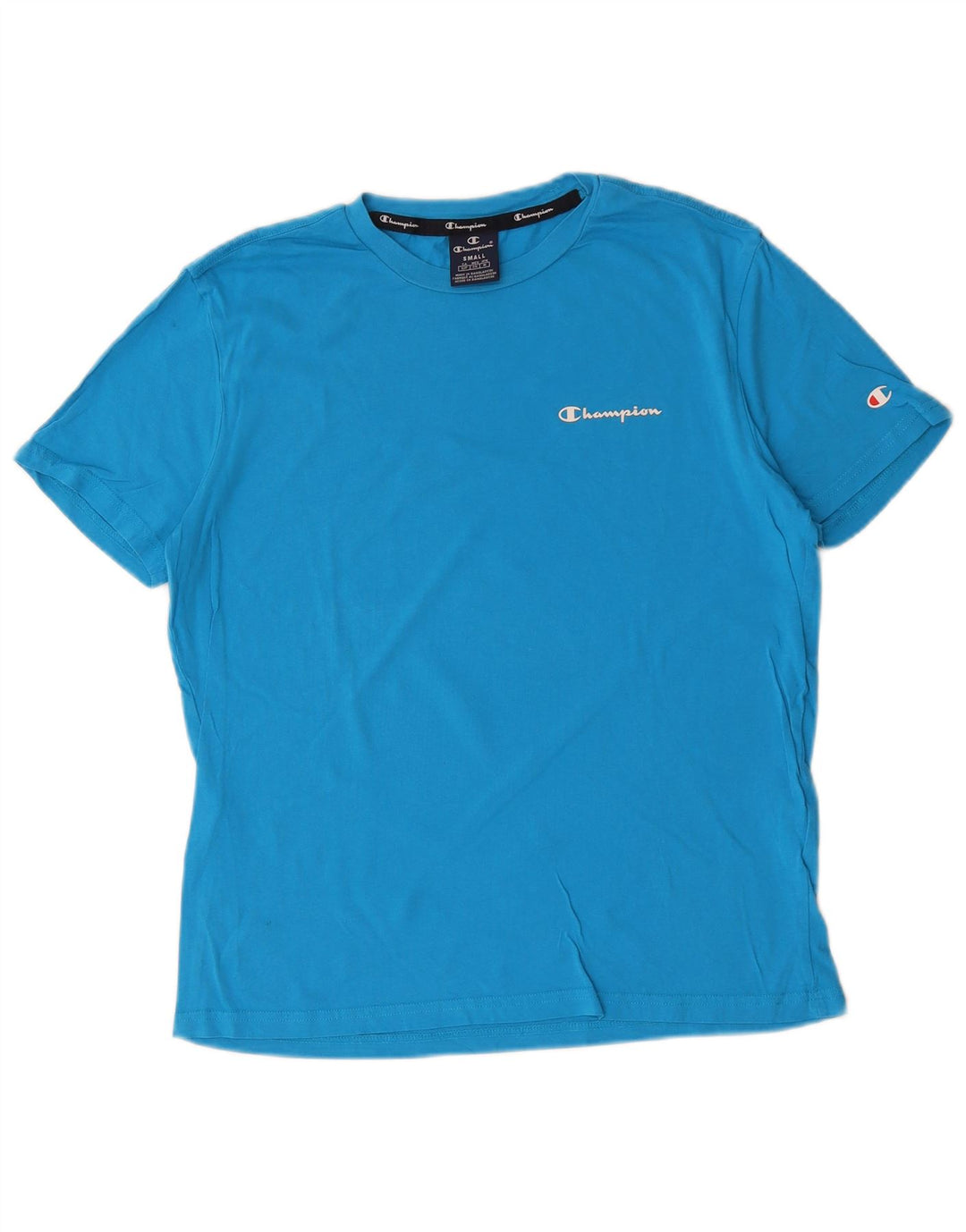 Champion Camiseta Hombre Top Small Azul Algodón