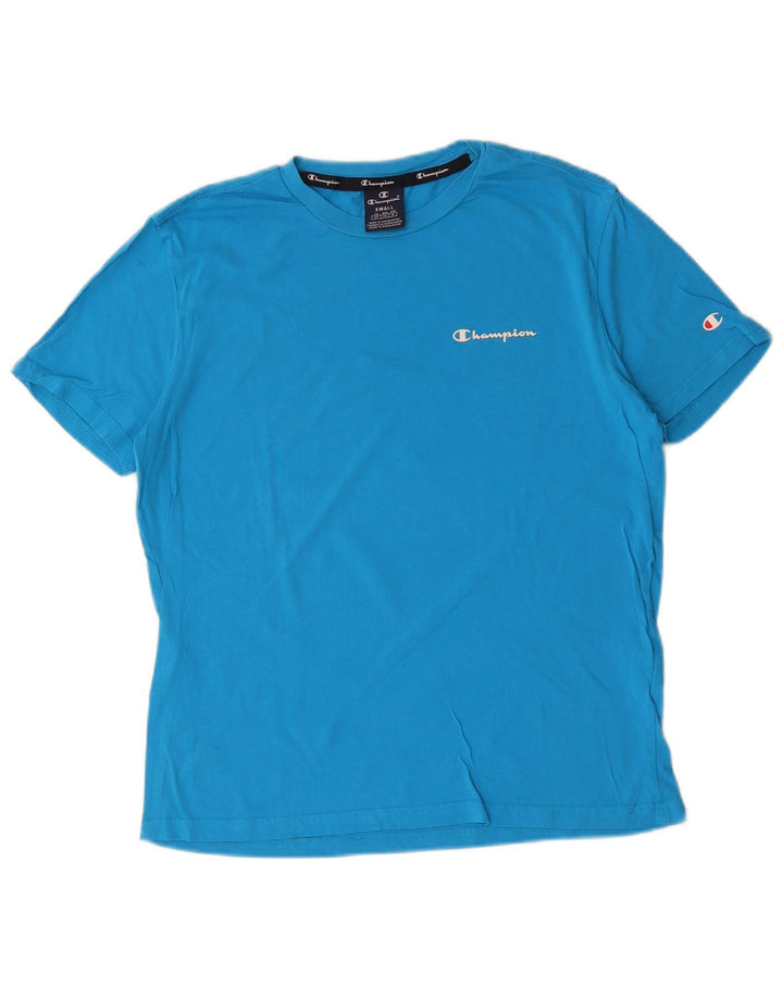 Champion Camiseta Hombre Top Small Azul Algodón