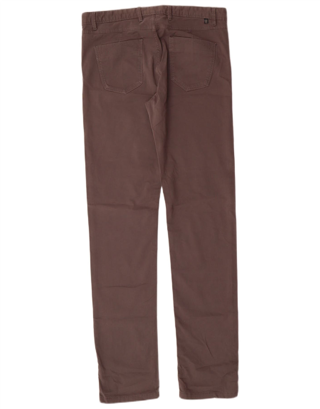 MASSIMO DUTTI Pantalones Casuales Slim para Hombre EU 40 Medium W31 L34 Gris Algodón