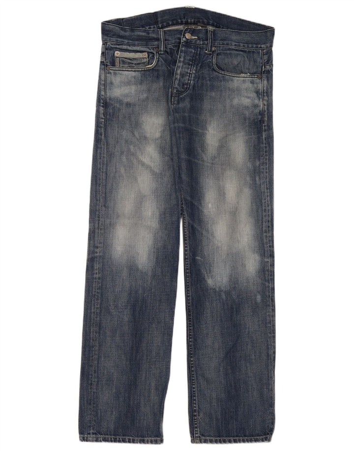 Armani Exchange Vaqueros Sueltos para Hombre W32 L32 Algodón Azul