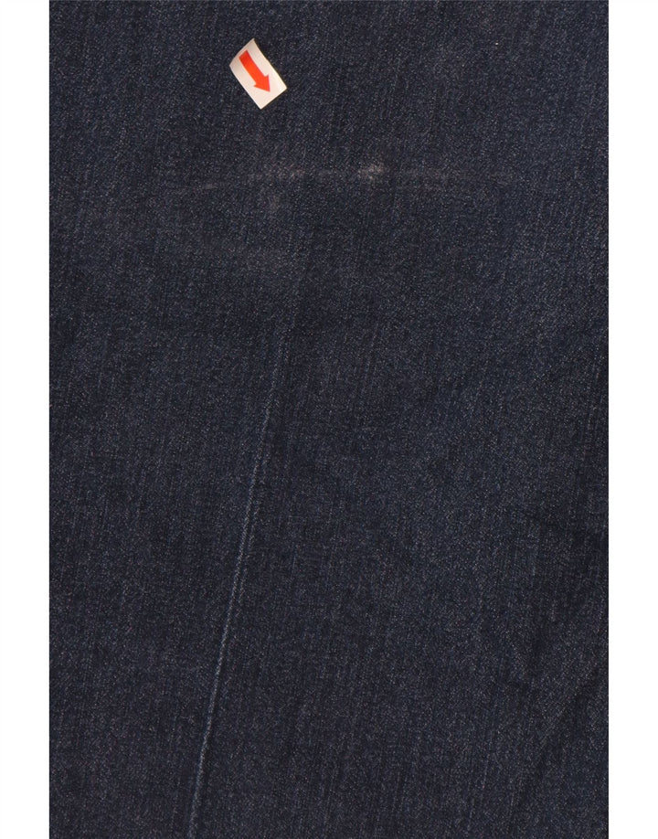 LEE Vaqueros capri de talle medio para mujer, talla 14, grande, W34 L19, azul marino