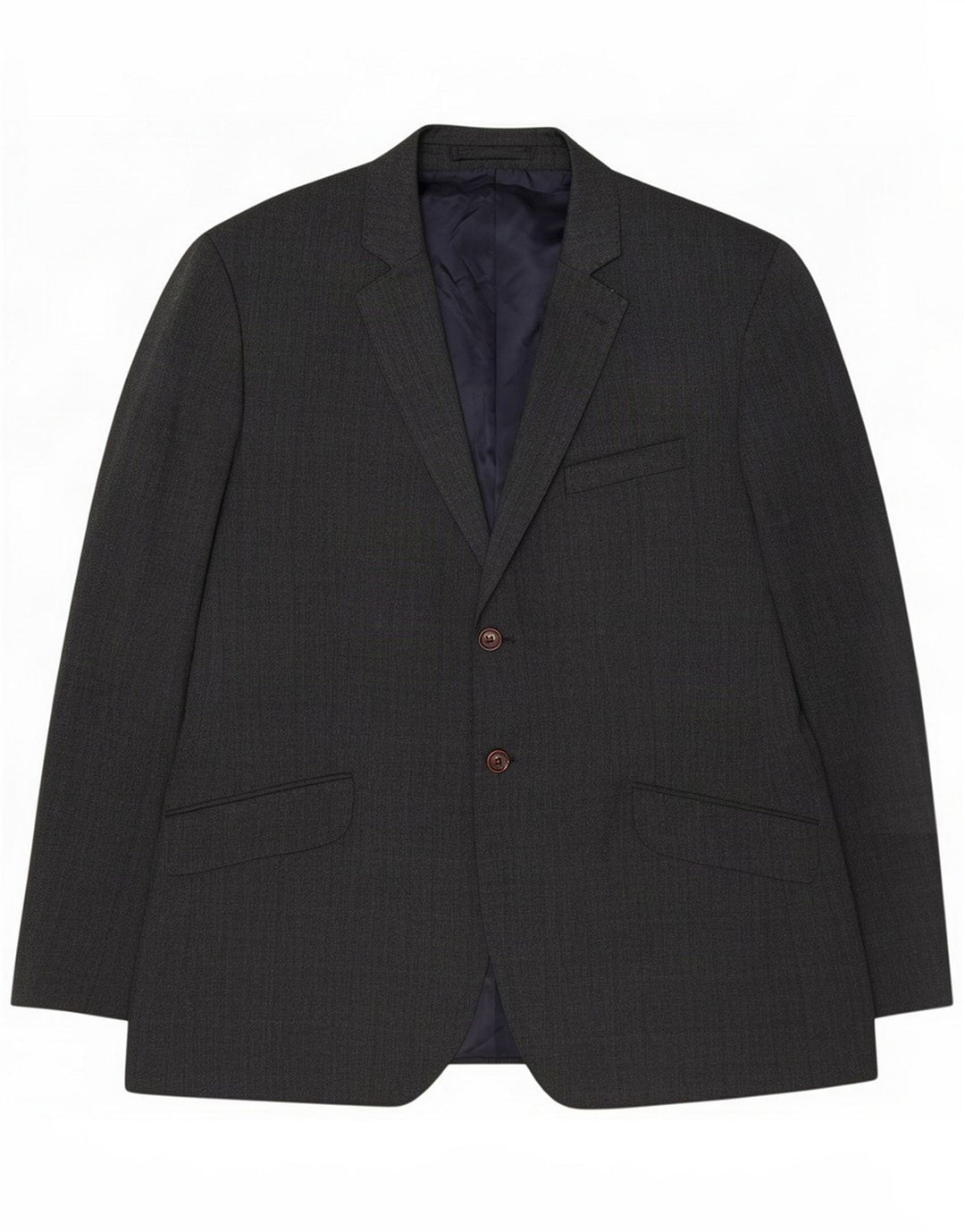 Crew Clothing Chaqueta tipo blazer de 2 botones para hombre UK 44 2XL Poliéster gris