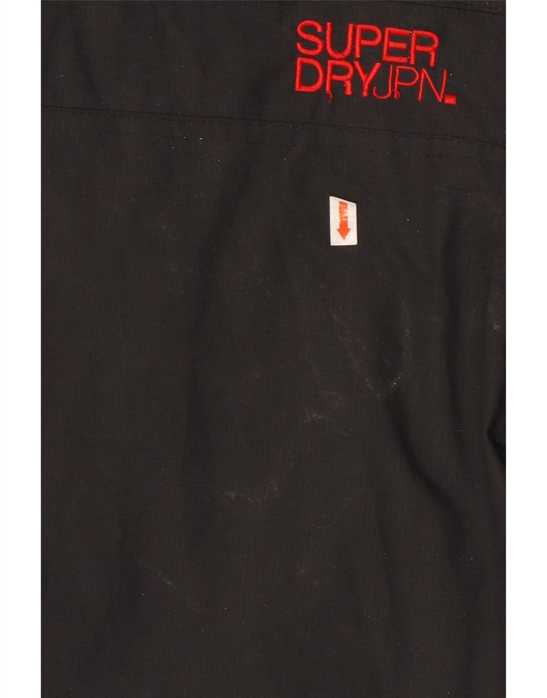 SUPERDRY Chaqueta cortavientos para mujer ES 40 XL Nylon negro