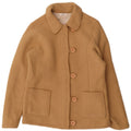 Marks & Spencer Chaqueta polar extragrande para mujer UK 10 Small Beige Poliéster